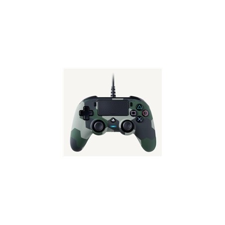 Nacon Wired Compact Controller - ovladač pro PlayStation 4 - camo green