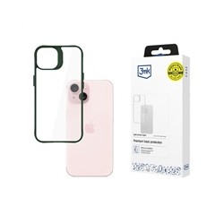 3mk ochranný kryt Satin Armor Case+ Green pro Apple iPhone 15