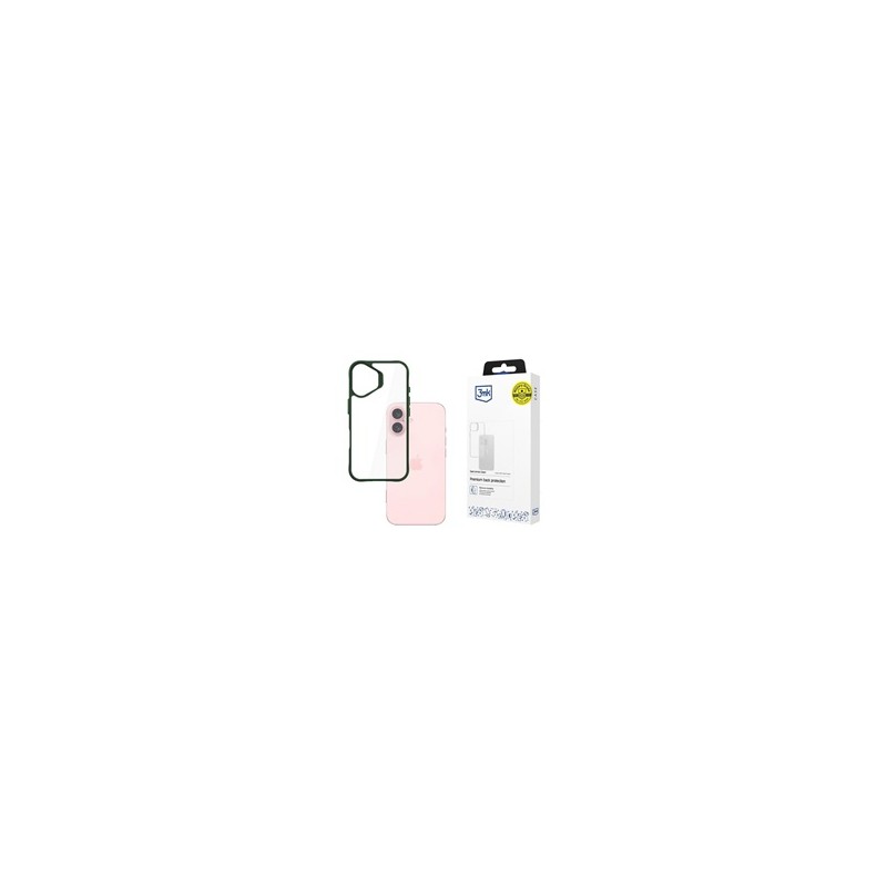 3mk ochranný kryt Satin Armor Case+ Green pro Apple iPhone 16