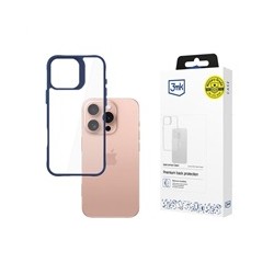 3mk ochranný kryt Satin Armor Case+ Blue pro Apple iPhone 16 Pro