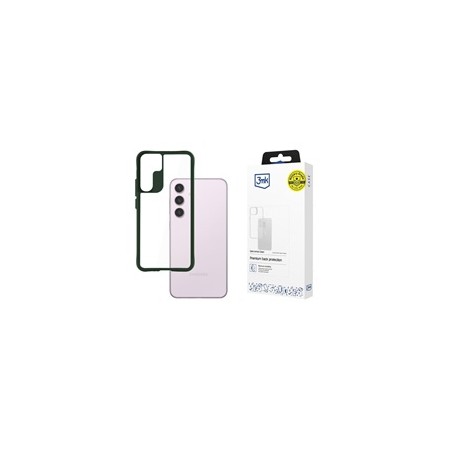 3mk ochranný kryt Satin Armor Case+ Green pro Samsung Galaxy S24