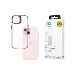 3mk ochranný kryt Satin Armor Case+ Purple pro Apple iPhone 15