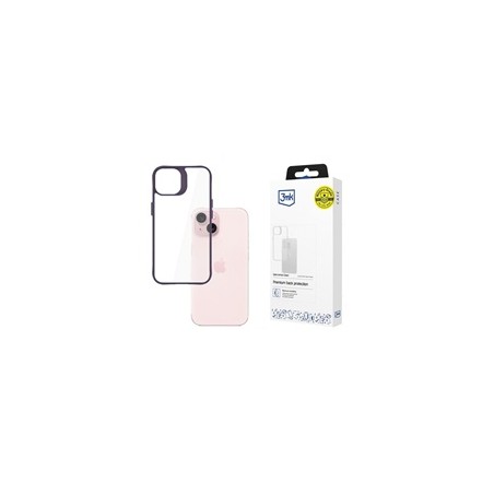 3mk ochranný kryt Satin Armor Case+ Purple pro Apple iPhone 15