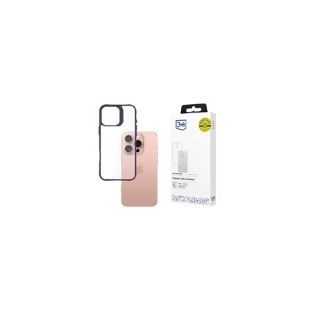 3mk ochranný kryt Satin Armor Case+ Purple pro Apple iPhone 16 Pro