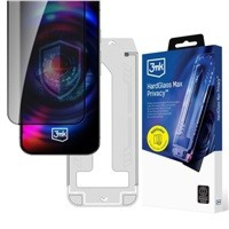 3mk tvrzené sklo HardGlass Max Privacy FrameFit pro Apple iPhone 16 Pro/ 17