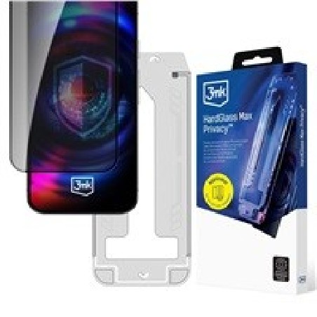 3mk tvrzené sklo HardGlass Max Privacy FrameFit pro Apple iPhone 16 Pro/ 17