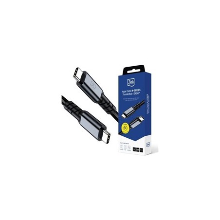 3mk Hyper cable N-SERIES Thunderbolt 4 1m 48V/5A 40Gb/s 240W 8K60Hz PD3.1 černý