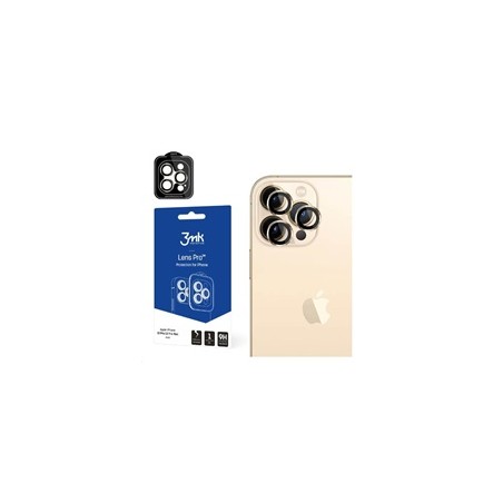 3mk Lens Protection Pro pro Apple iPhone 14 Pro / iPhone 14 Pro Max, zlatá