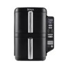 Ninja SL300EU Double Stack horkovzdušná fritéza, 7,6l, černá, 6 funkcí, stohovatelné zásuvky, nepřilnavé