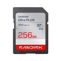 Sandisk Ultra PLUS SDXC karta 256GB UHS-I, V10, U1, C10, (200MB/s)