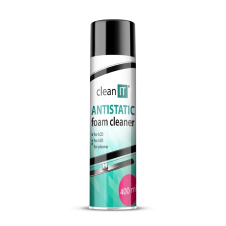 CLEAN IT Antistatická čistící pěna na obrazovky 400ml