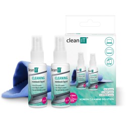 CLEAN IT čisticí roztok na obrazovky s utěrkou, 2x30ml