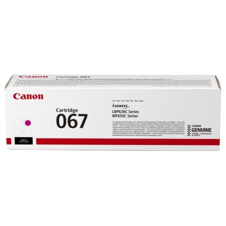 Canon TONER 067 purpurová pro i-SENSYS LBP631Cw, LBP633Cdwa, MF651Cw, MF655Cdw, MF657Cdw (1250 str.)