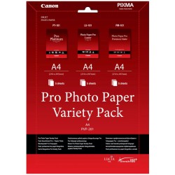 Canon PVP-201 PRO, A4 fotopapír Variety Pack