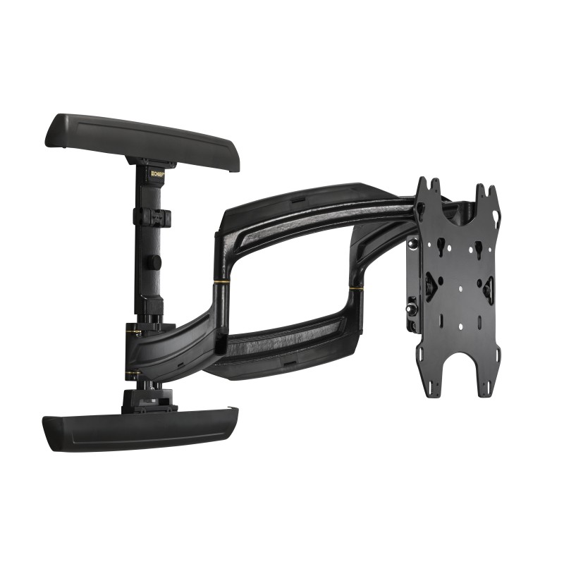 Chief Thinstall Large Dual Arm Wall Mount - For Displays 42-75" - Black - Držák - plný pohyb - pro plochý panel - černá
