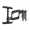 Chief Thinstall Large Dual Arm Wall Mount - For Displays 42-75" - Black - Držák - plný pohyb - pro plochý panel - černá