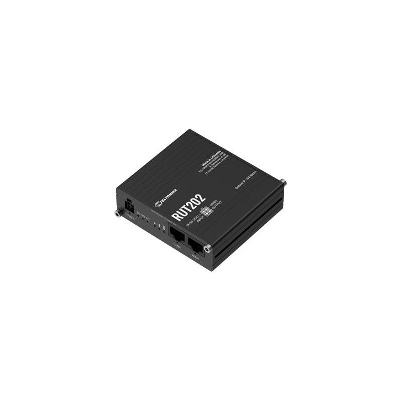 Teltonika RUT202 průmyslový router 1x LAN, 1x WAN, Dual SIM, LTE, Wi-Fi 4