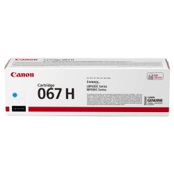 Canon TONER 067H azurová i-SENSYS LBP631Cw, LBP633Cdw, MF651Cw, MF655Cdw, MF657Cdw (2350 str.)