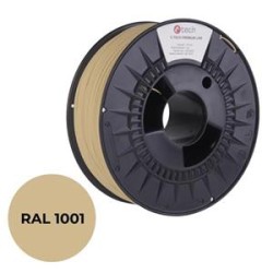 Tisková struna (filament) C-TECH PREMIUM LINE, PLA, béžová, RAL1001, 1,75mm, 1kg