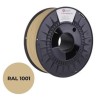 Tisková struna (filament) C-TECH PREMIUM LINE, PLA, béžová, RAL1001, 1,75mm, 1kg
