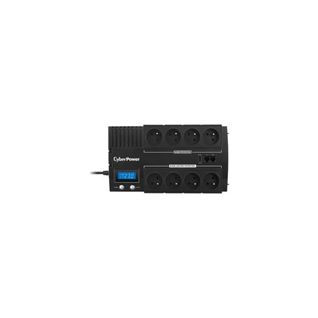 CyberPower BRICs Series II SOHO LCD UPS 1000VA/600W, české zásuvky