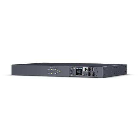 CyberPower Rack ATS Switched PDU, 1U, 16A, (8)C13, (2)C19, IEC C20 (2)