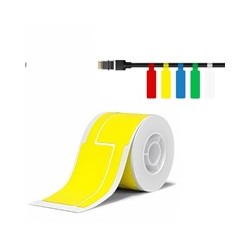 Niimbot štítky na kabely T 25x76mm 200ks Žluté pro B21, B21S, B3, B1S
