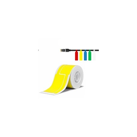 Niimbot štítky na kabely T 25x76mm 200ks Žluté pro B21, B21S, B3, B1S