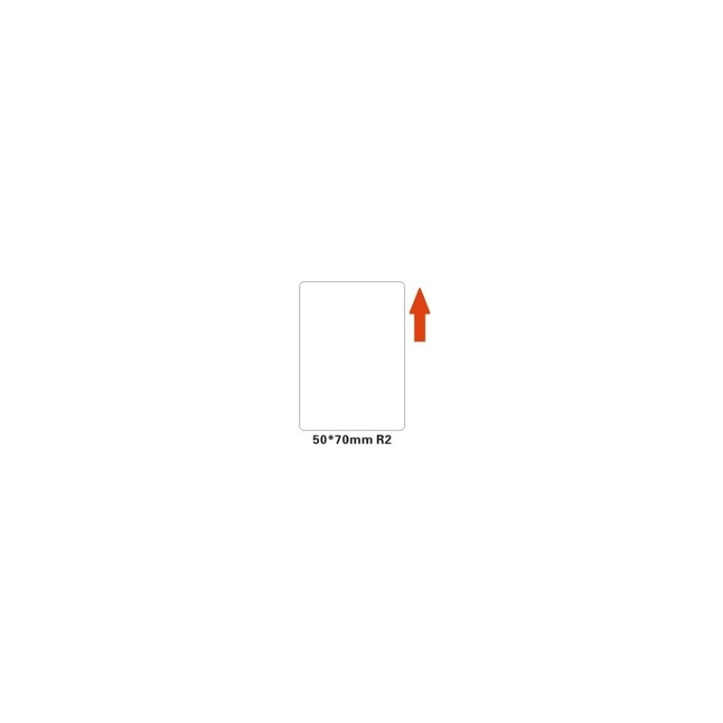 Niimbot štítky R 50x70mm 110ks White pro B21, B21S, B3S, B1