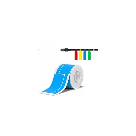 Niimbot štítky na kabely T 25x76mm 200ks Modré pro B21, B21S, B3, B1S