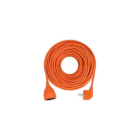 Solight prodlužovací přívod - spojka, 1 zásuvka, 10m, 3 x 1mm2, oranžová