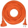 Solight 1z pohyblivý přívod - spojka, 30m, 2 x 1,5mm2, oranžová