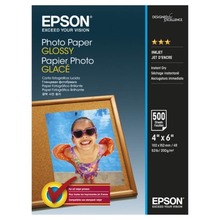 EPSON Photo Paper Glossy - 10x15cm - 500 Listů