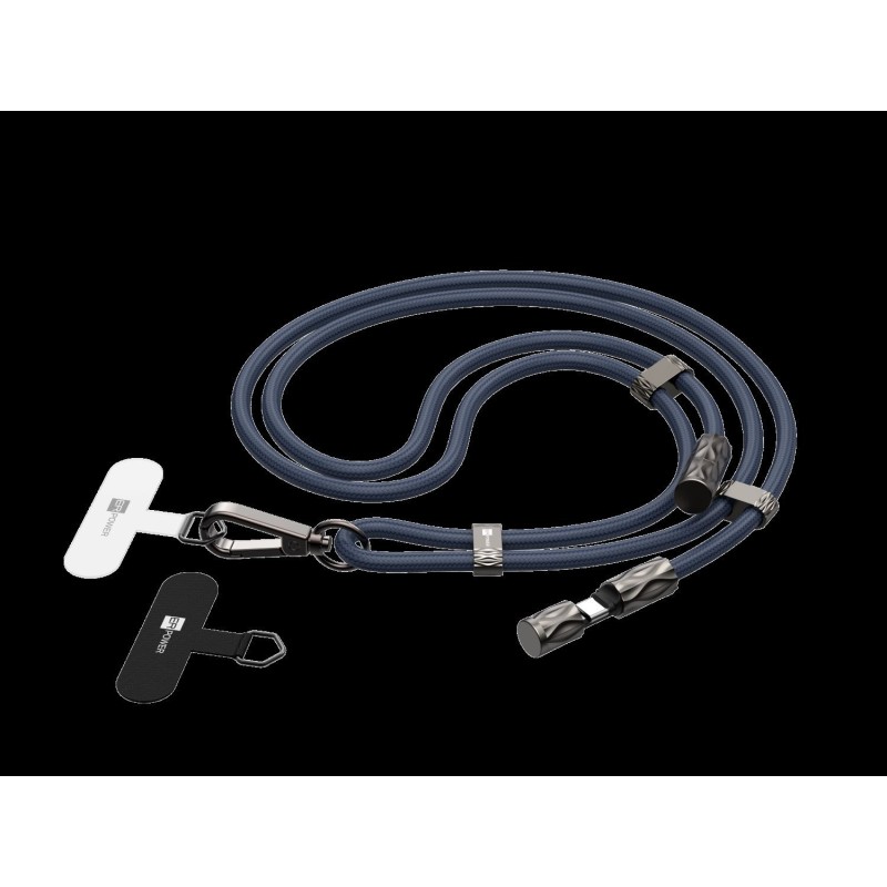 Snake Lanyard - Navy Blue