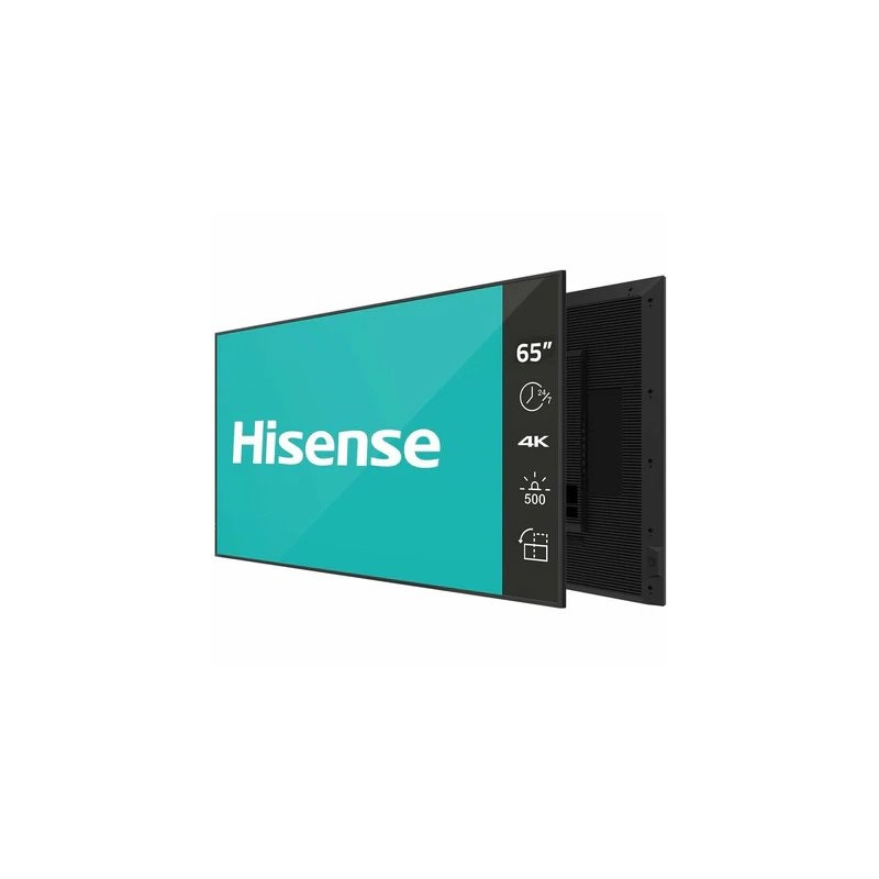 Hisense 65DM66D, 65” 4K UHD IPS Digital Signage Display - 24/7 Operation