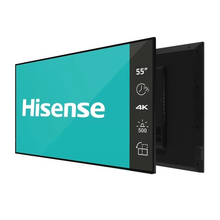 Hisense 55DM66D, 55” 4K UHD IPS Digital Signage Display - 24/7 Operation
