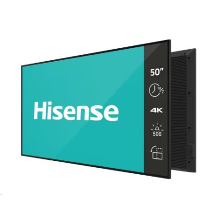Hisense 50GM50D, 50” 4K UHD Digital Signage Display - 18/7 Operation