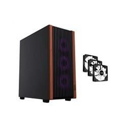 1stCOOL skříň G6 Noble, Mid Tower, ATX, AU, 3x 120mm Fan, Černá