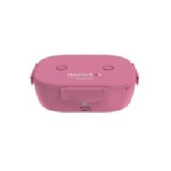 Faitron HeatsBox GO Light chytrý ohřívací obědový box na baterii, růžový