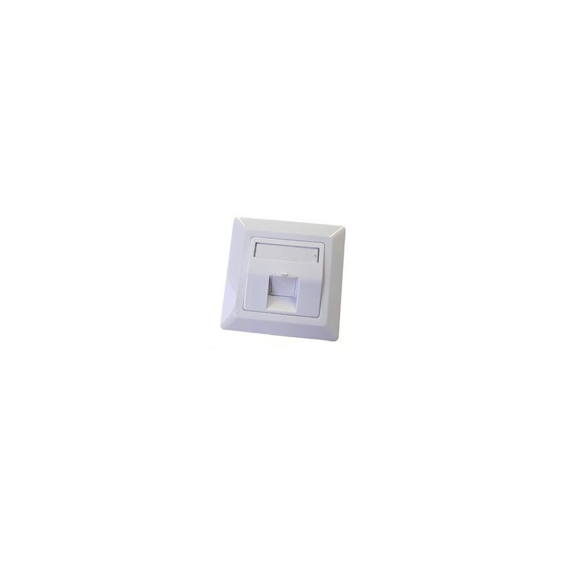 Zásuvka neosazená universální 1 port - 80x80