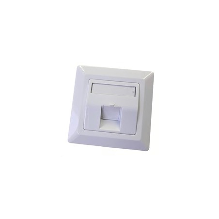 Zásuvka neosazená universální 1 port - 80x80