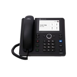 Teams C455HD IP-Phone PoE GbE black with integrated BT and Dual Band Wi-Fi