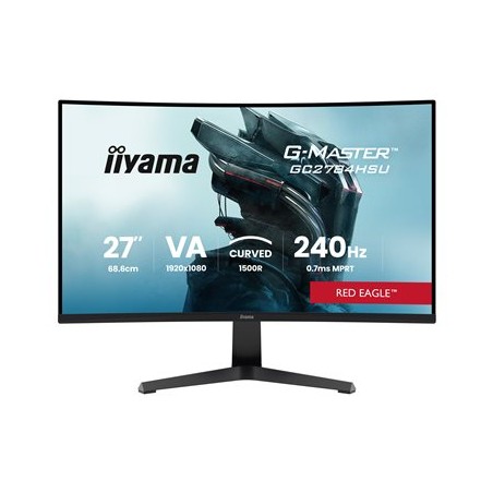 IJGC2784HSU-B1 Red, VA FHD, 1500R, 240Hz, 2A