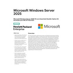 HPE Microsoft Windows Server 2025 10-core Essentials Reseller Option Kit CZ (25/50user/dev en/ru/po) OEM