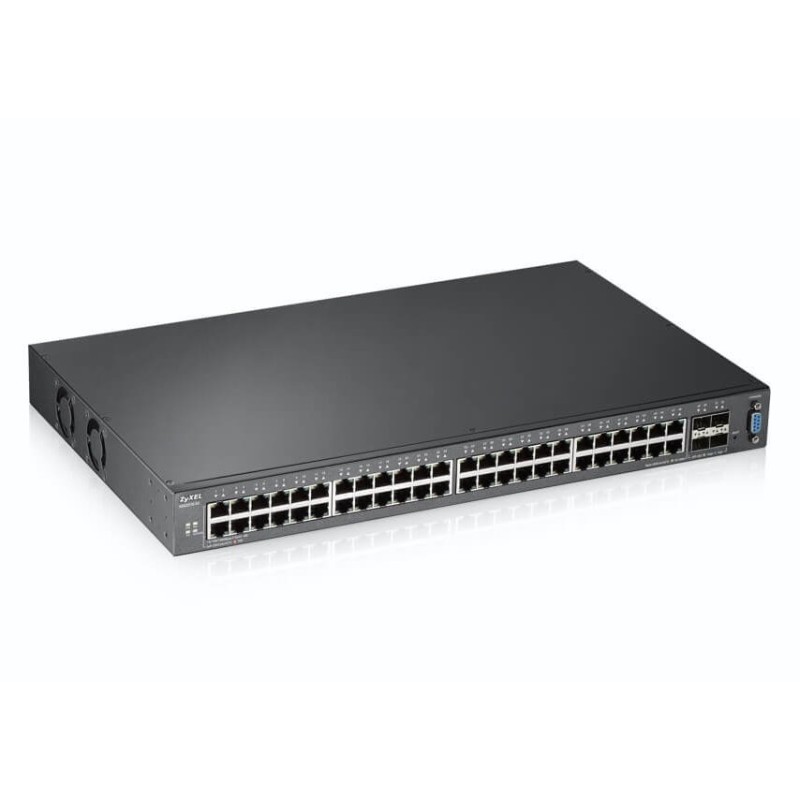 ZyXEL 48xGb 4x10Gb SFP+ L2+ switch XGS2210-52