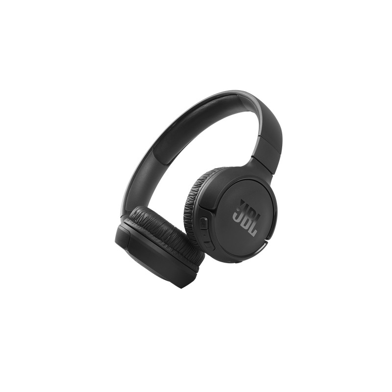 JBL Tune 510BT Black sluchátka na uši, bezdrátová, Bluetooth 5.0, 32 ohm, výdrž až 40 hod, rychlé nabíjení, černá