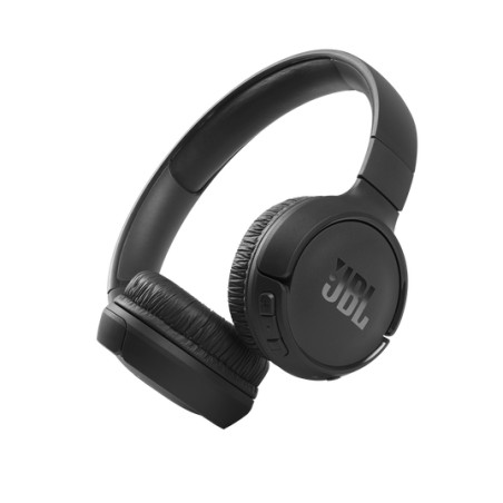 JBL Tune 510BT Black sluchátka na uši, bezdrátová, Bluetooth 5.0, 32 ohm, výdrž až 40 hod, rychlé nabíjení, černá