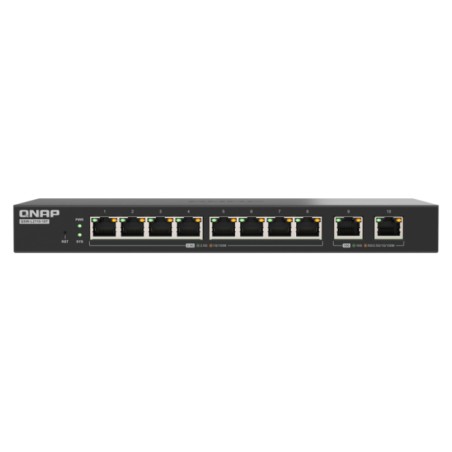 QNAP switch QSW-L2110-10T (8x 2,5GbE port, 2x 10GbE port, Lite Managed)