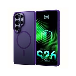 3mk ochranný kryt Smoke MagCase Purple pro Samsung Galaxy S26 Ultra