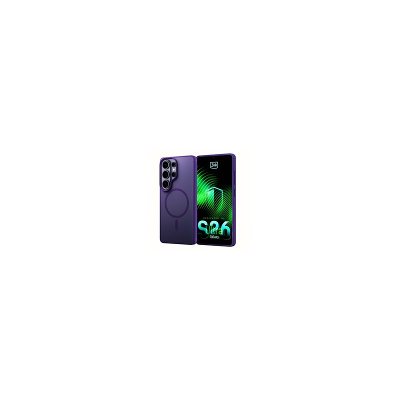 3mk ochranný kryt Smoke MagCase Purple pro Samsung Galaxy S26 Ultra